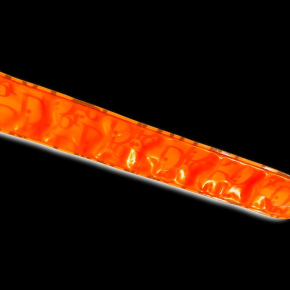 Vintage Dior Iridescent Trotter Monogram Logo Bracelet - Picture 5 of 10